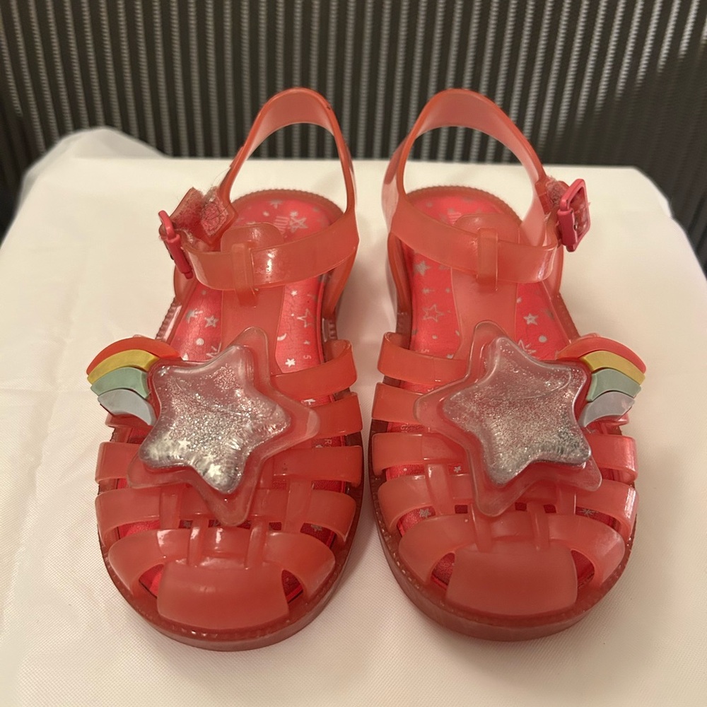 Mini Melissa | 9T Kids Star Jelly Sandals